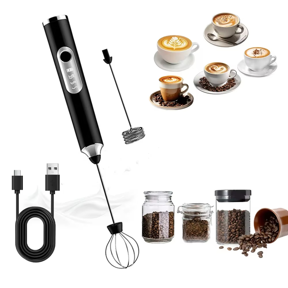 Renewable Energy Game - 1 Electric Milk Frother, Dual Stick