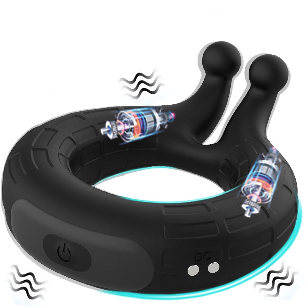 Renewable Energy Game - Penis Semen Lock Ring with Rechargeable