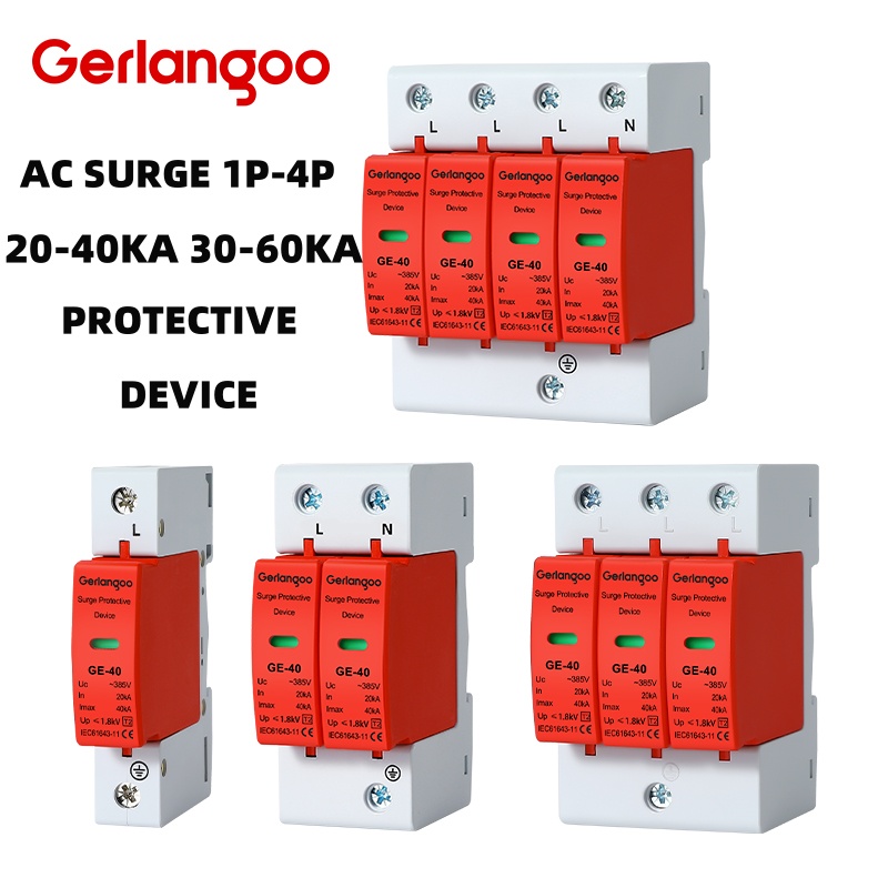 Ac Surge Protector - House Lightning Surge Protector AC SPD