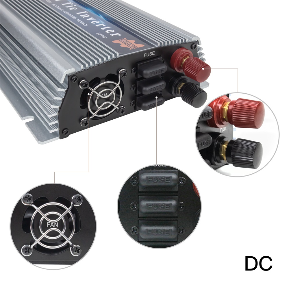 1000-1400W Grid Tie Micro Sola - огляд і ціна Grid Tie Micro Inverter
