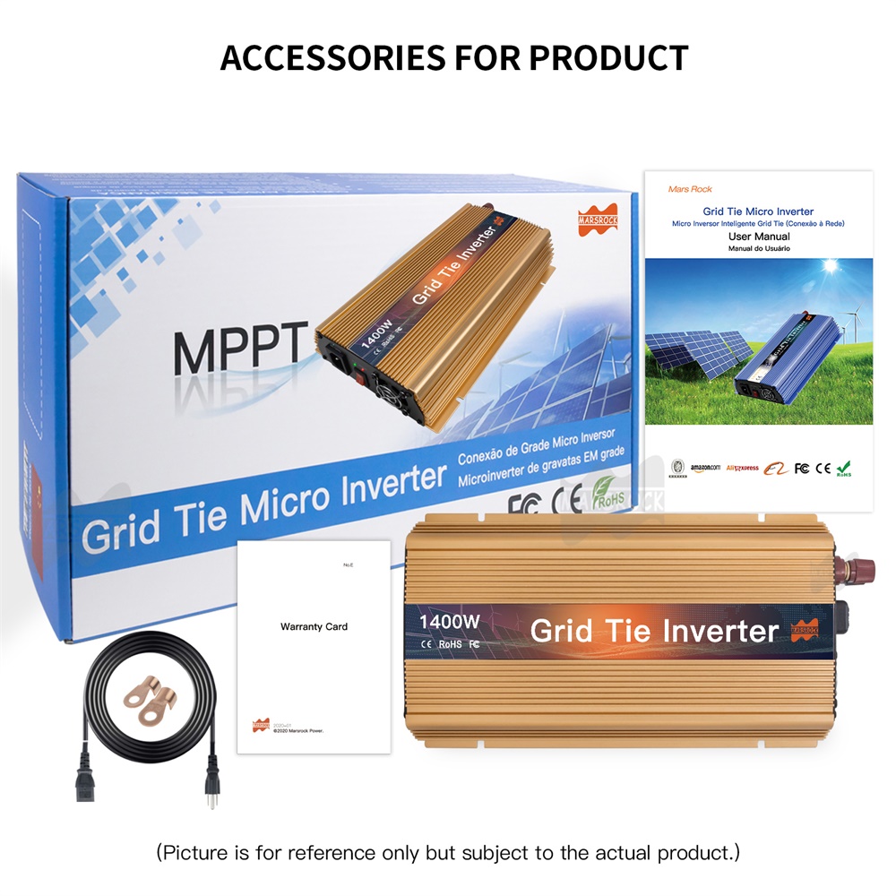 1000-1400W Grid Tie Micro Sola - огляд і ціна Grid Tie Micro Inverter