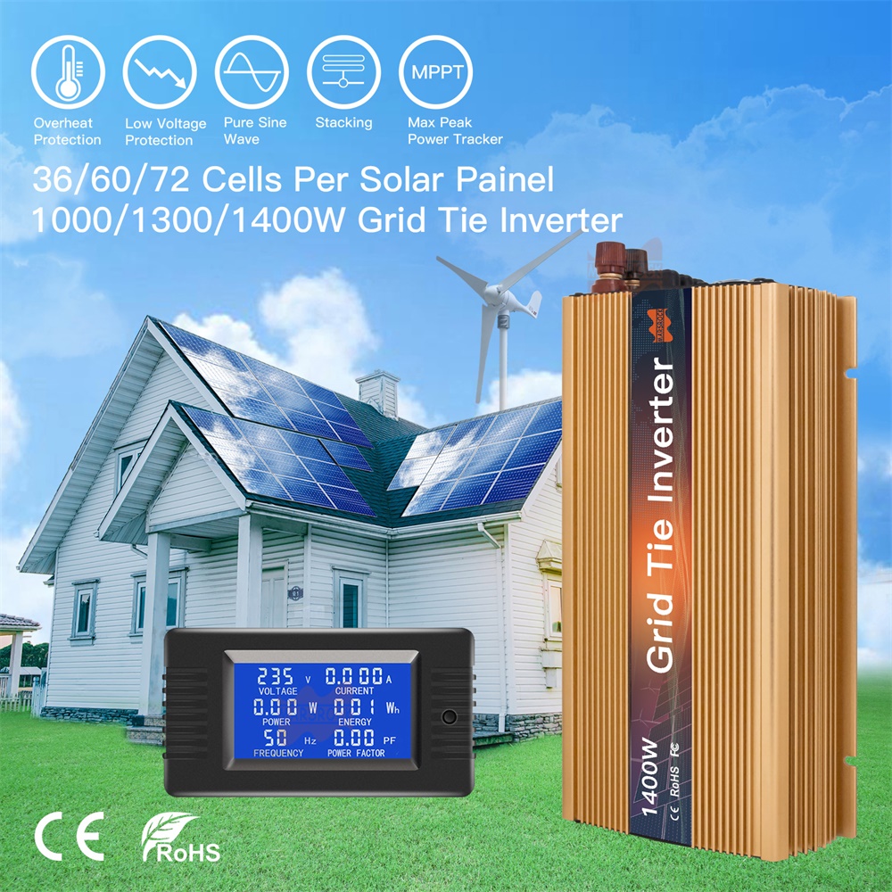 1000-1400W Grid Tie Micro Sola - огляд і ціна Grid Tie Micro Inverter