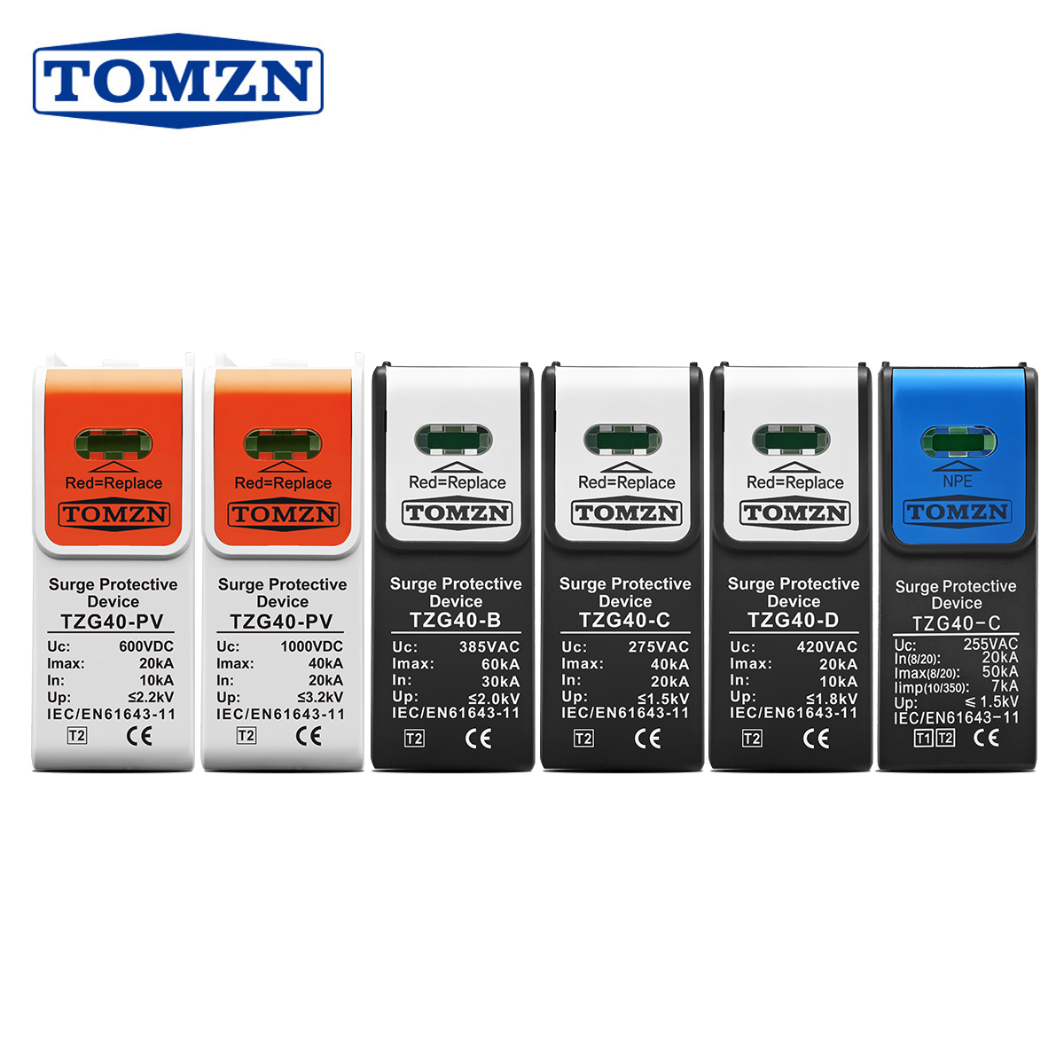 1PCS TZG40 PV Discharge Tube D - огляд і ціна Ac Surge Protector