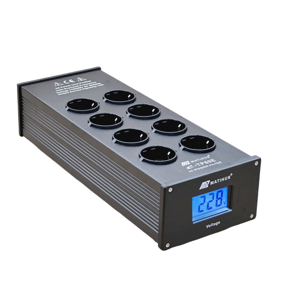 MATIHUR e-TP80 Audio Noise AC  - огляд і ціна Ac Surge Protector