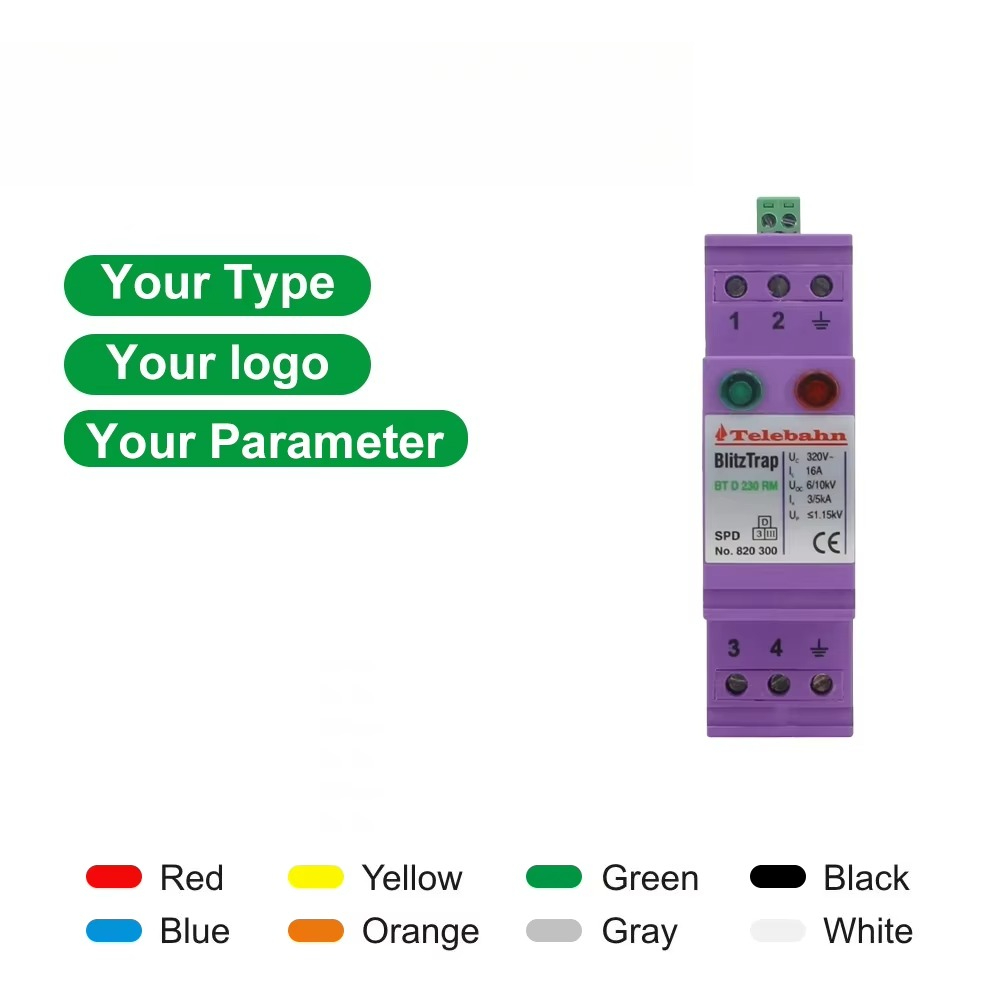 230V AC T3 SPD surge protector - огляд і ціна Ac Surge Protector