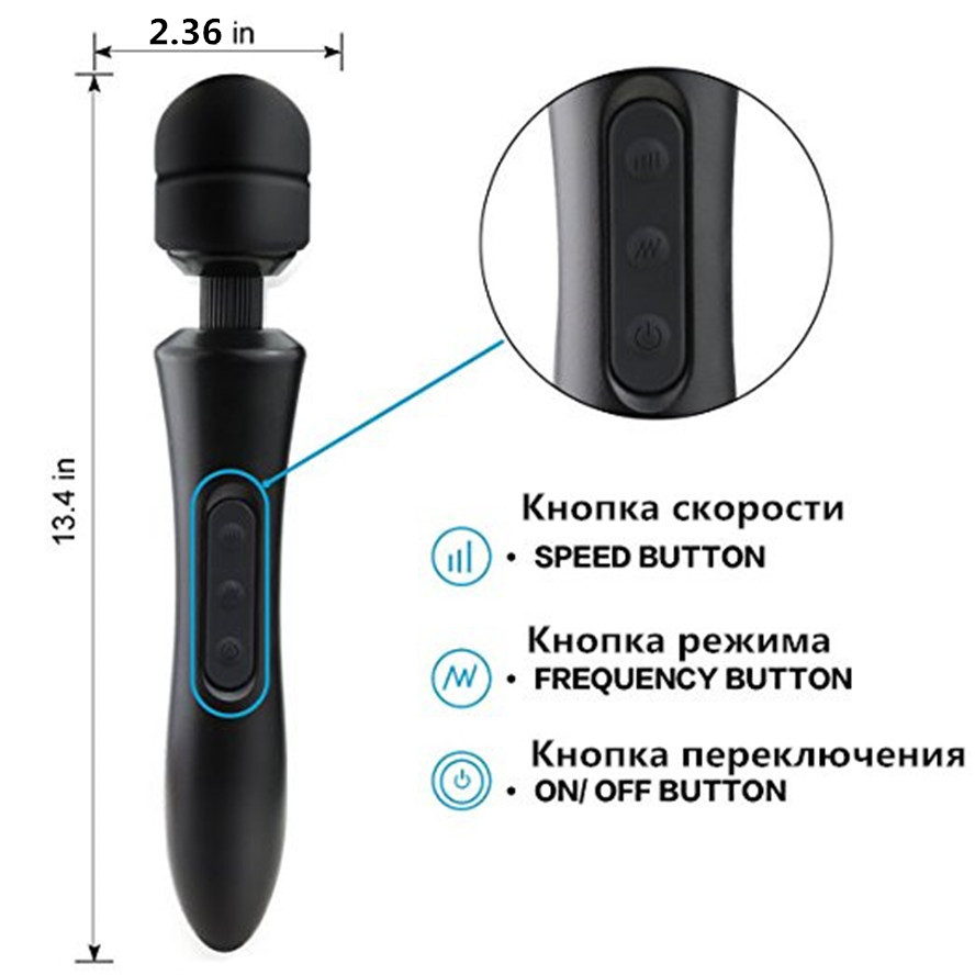Body Massage Vagina Magic Wand - огляд і ціна Renewable Energy Game