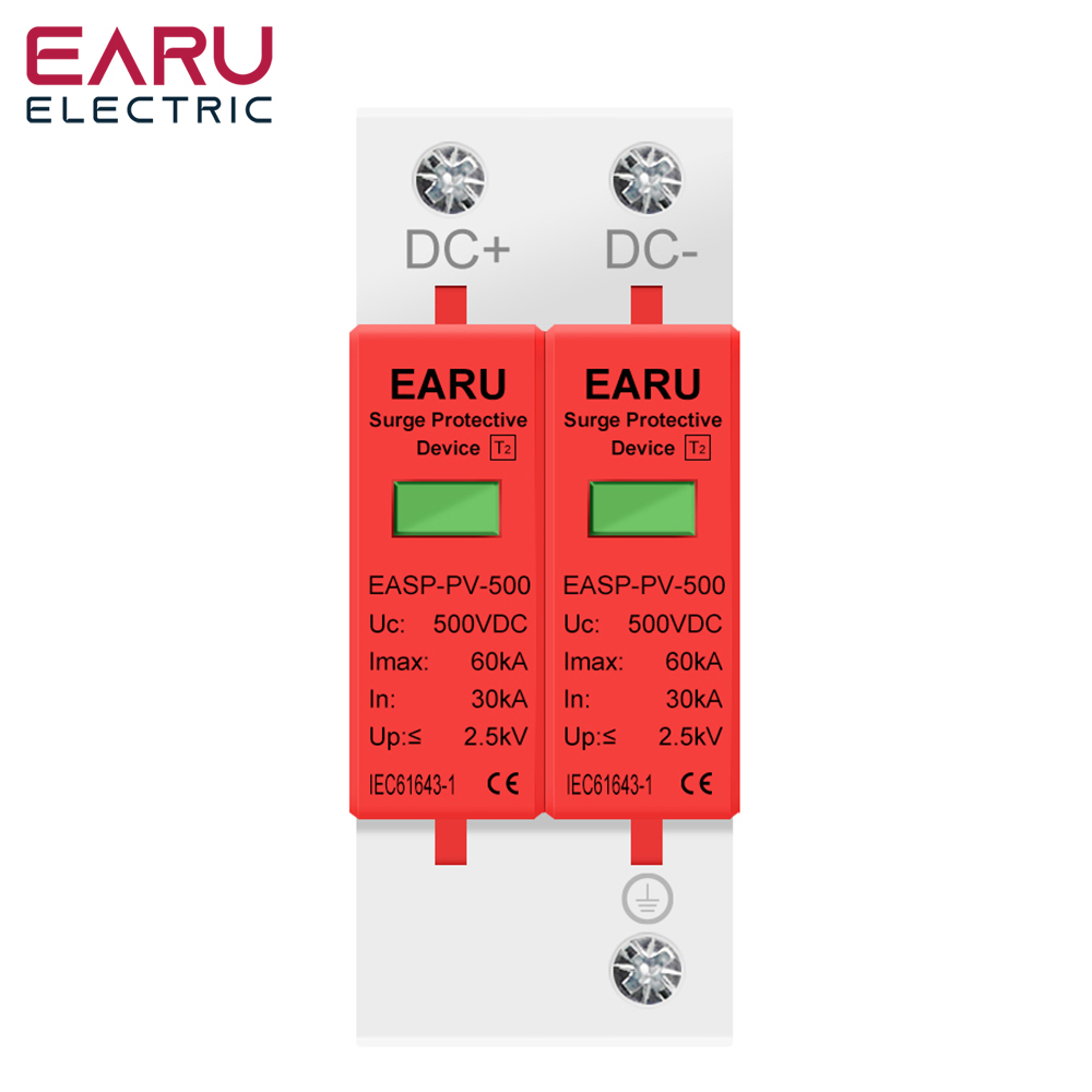 EARU 2P DC SPD Surge Protectiv - огляд і ціна Ac Surge Protector