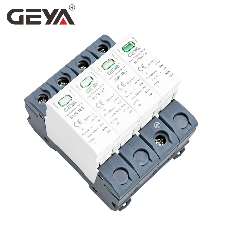 GEYA GSP9 12.5KA T1+T2 SPD 4P  - огляд і ціна Ac Surge Protector