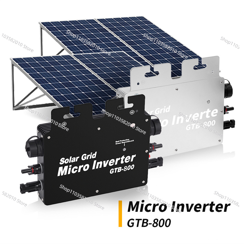 800W PV Solar Micro Inverter,  - огляд і ціна Grid Tie Micro Inverter