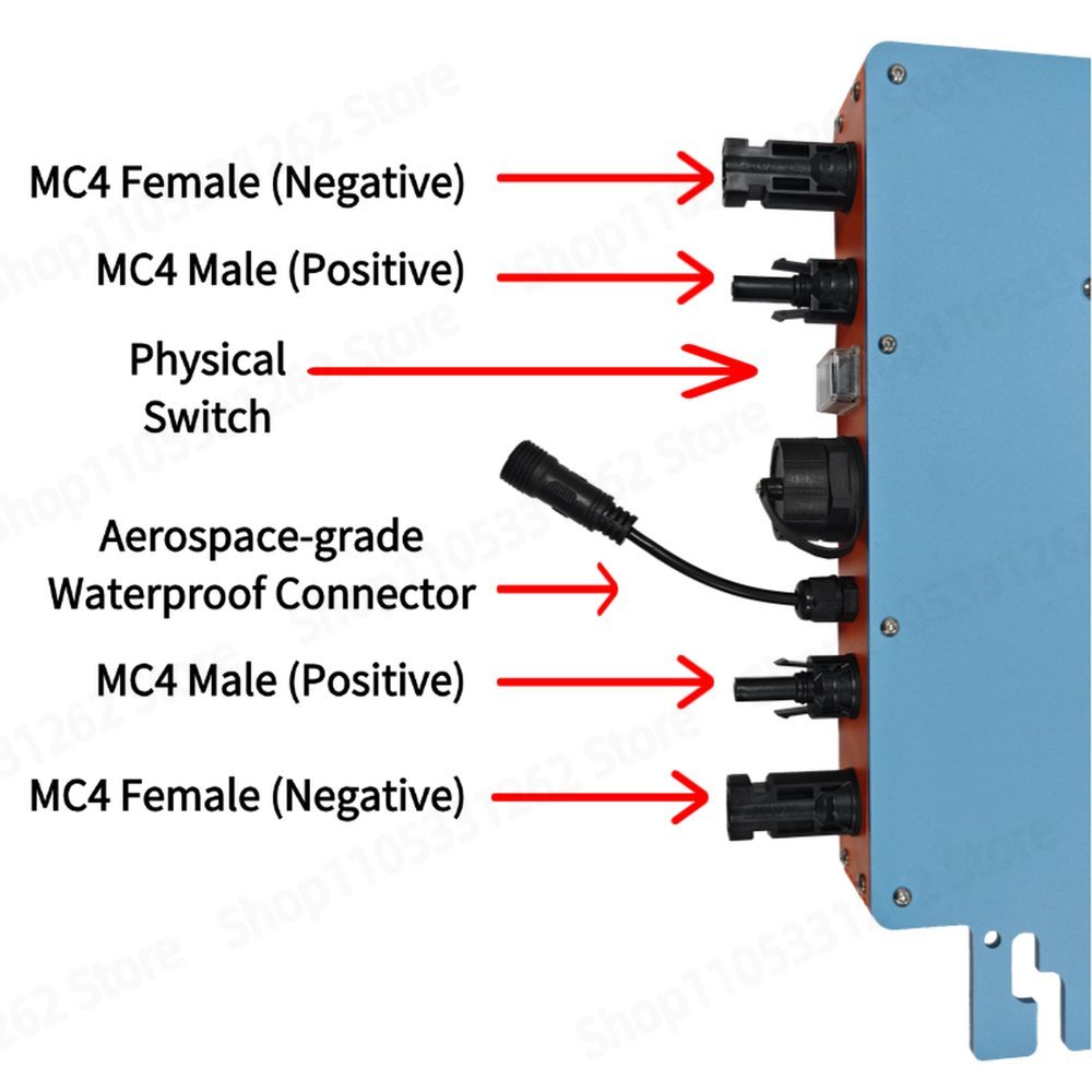 1400W Micro Inverter  Grid Tie - огляд і ціна Grid Tie Micro Inverter
