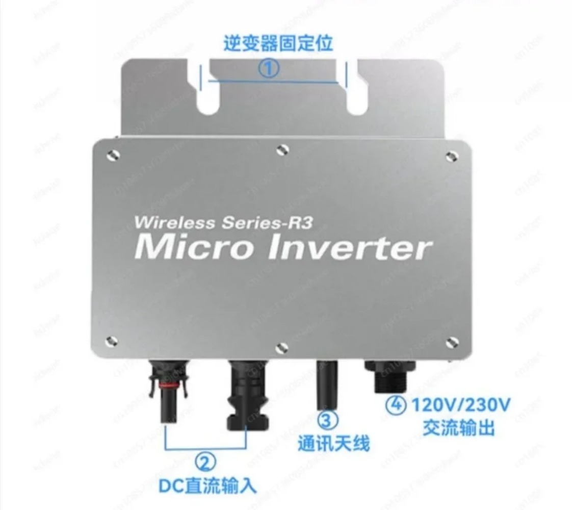 The WVC-400W Micro Photovoltai - огляд і ціна Grid Tie Micro Inverter