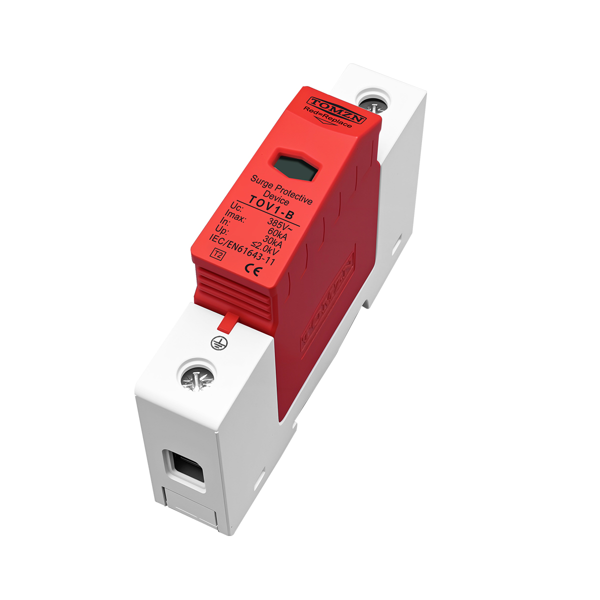 TOMZN AC SPD 1P 20KA 40KA 60KA - огляд і ціна Ac Surge Protector