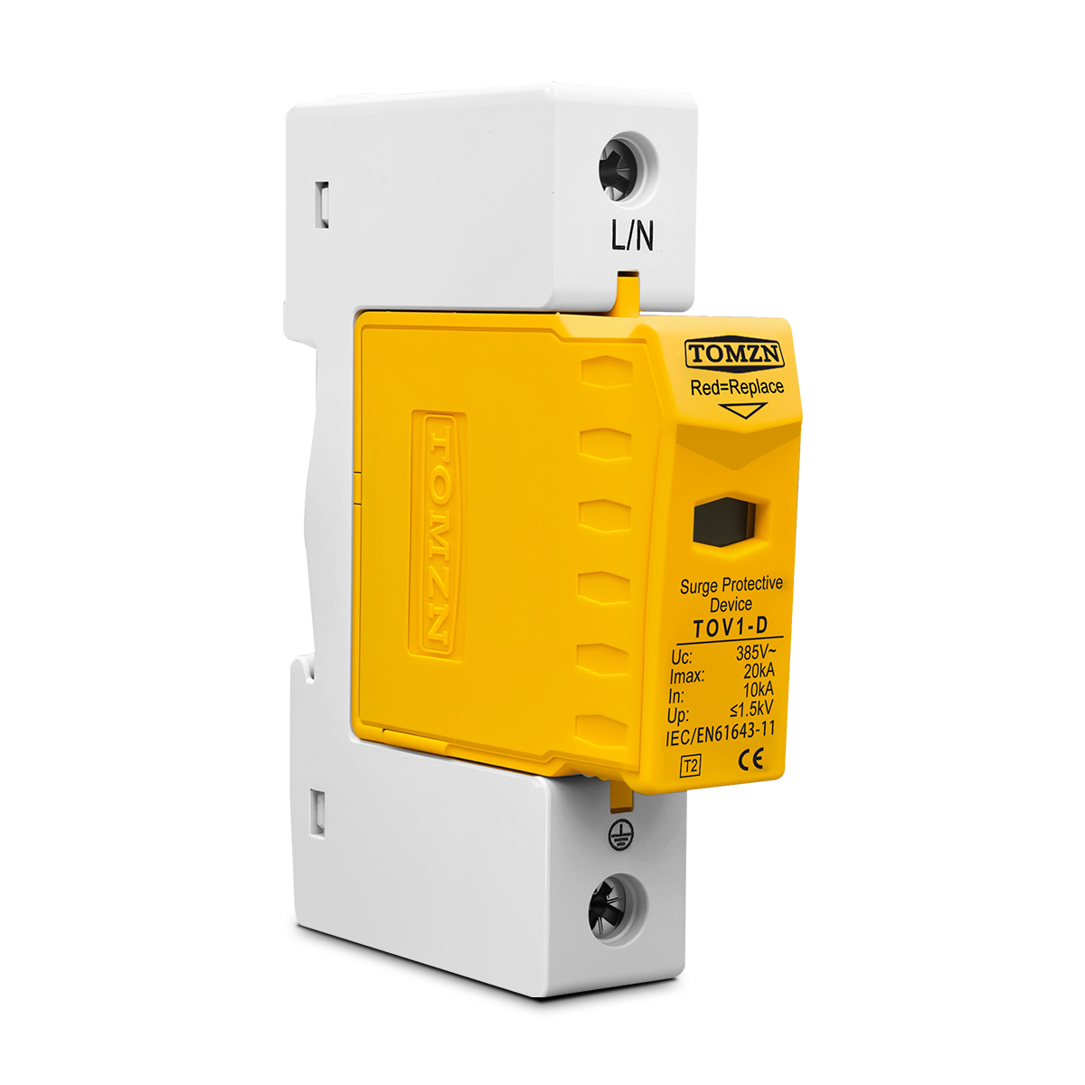 TOMZN AC SPD 1P 20KA 40KA 60KA - огляд і ціна Ac Surge Protector