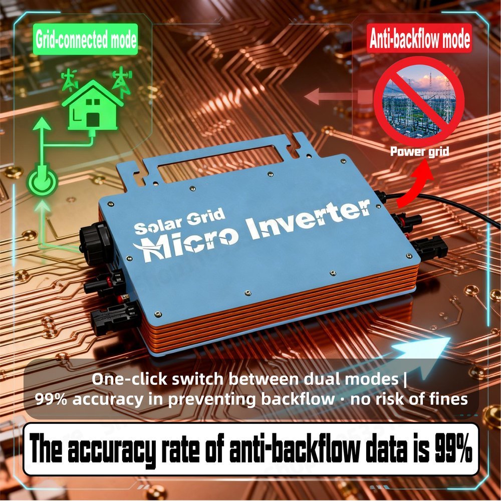 Micro Inverter 1200W Grid Tie  - огляд і ціна Grid Tie Micro Inverter