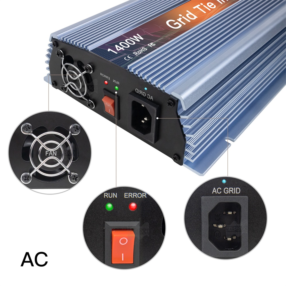 18V 24V 36V 1400W Solar On Gri - огляд і ціна Grid Tie Micro Inverter